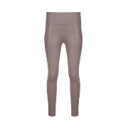 Magic Leather Look Legging Brun Large Dam