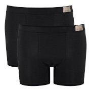 Sloggi Kalsonger 2P Men GO Natural Short Svart bomull Small Herr