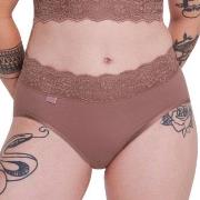 Sloggi Trosor Romance Midi Mörkrosa 44 Dam