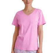 Calida Favourites Space Shirt Short Sleeve Rosa bomull Large Dam