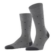 Falke Strumpor Dot Socks Grå bomull Strl 43/46 Herr