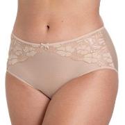 Miss Mary Jacquard and Lace Panty Trosor Beige 46 Dam