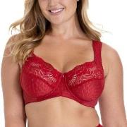 Miss Mary Jacquard And Lace Underwire Bra BH Röd D 95 Dam