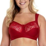 Miss Mary Lovely Lace Support Soft Bra BH Röd D 90 Dam