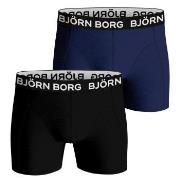 Bjorn Borg Bamboo Cotton Blend Boxer Kalsonger 2P Svart/Blå X-Large He...