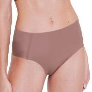 Sloggi Trosor ZERO Feel 2 0 High Waist Brief Brun X-Small Dam