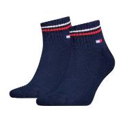 Tommy Men Uni TJ Iconic Quarter Socks Strumpor 2P Marin Strl 43/46 Her...