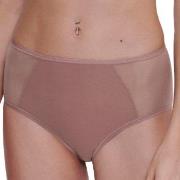 Sloggi Trosor Soft Adapt High Waist Brun X-Small Dam