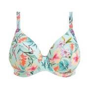 Elomi Sunshine Cove Underwire Plunge Bikini Top Blå Mönstrad F 90 Dam