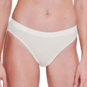 Sloggi Trosor 3P GO Casual High Leg Brief Vit bomull Medium Dam