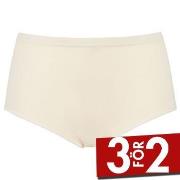 Damella Trosor High Waist Maxi Brief Vanilj merinoull 36 Dam