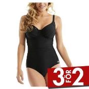 Damella Liza Swimsuit Svart F 44 Dam