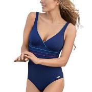 Damella Sandra Chlorine Resistant Swimsuit Marin polyamid 44 Dam