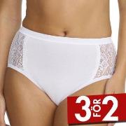 Damella Trosor Brief 17860 Midi Vit bomull Medium Dam