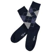 Topeco Strumpor 3P Mens Classic Socks Argyle Sand Strl 41/45 Herr
