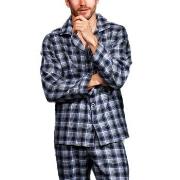 Topeco Mens Cotton Pyjama Marin bomull Small Herr