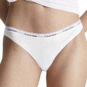 Calvin Klein Trosor Modern Logo Thong Vit bomull 3XL Dam