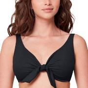 Triumph Summer Glow W Sensual Deep Bikini Top Svart C 46 Dam