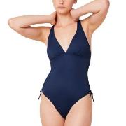 Triumph Summer Mix And Match Padded Swimsuit Navy C 42 Dam