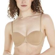 Calvin Klein BH Strapless Lined Bra Beige A 85 Dam