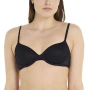 Calvin Klein BH Sheer Marquisette Demi T-shirt Bra Svart polyamid B 70...