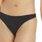 Calvin Klein Trosor Sheer Marquisette Thong Svart X-Large Dam