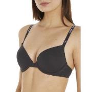 Calvin Klein BH CK96 Plunge Push-Up Bra Svart bomull C 80 Dam