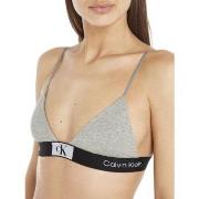 Calvin Klein BH CK96 Triangle Bra Grå bomull Large Dam