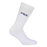 FILA Strumpor 3P Lifestyle Plain Socks Vit Strl 39/42