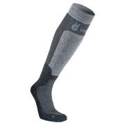 Seger Strumpor Byggmark Mid Compression Sock Svart/Grå Strl 37/39