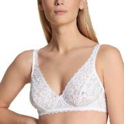 Calida BH Natural Comfort Lace Soft Bra Vit polyamid A 75 Dam