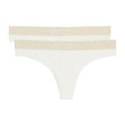 Marc O Polo Casual Thong Trosor 2P Vit bomull X-Large Dam