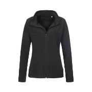 Stedman Active Fleece Jacket For Women Svart polyester X-Small Dam