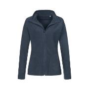 Stedman Active Fleece Jacket For Women Mörkblå polyester X-Small Dam