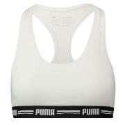 Puma BH Iconic Racer Back Bra Vit Small Dam