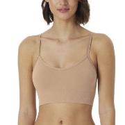 Schiesser BH Bustier Removable Pads Top Beige polyamid Medium Dam