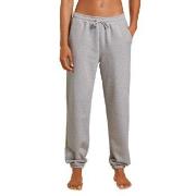 Calida Calida Circular Lounge Pants With Cuffs Gråmelerad bomull Small...