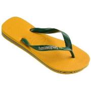 Havaianas Brasil Logo Gul Strl 33/34 Herr