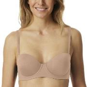 Schiesser BH Bandeau Bra Beige D 75 Dam