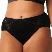 Sloggi Trosor 2P Chic Midi Briefs Svart bomull 42 Dam