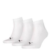 Puma Strumpor 3P Quarter Socks Vit Strl 47/49