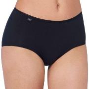 Sloggi Trosor 3P 24 7 Cotton Midi Briefs Svart bomull 48 Dam