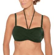 Wiki Basic Bandeau Bikini Top Mörkgrön E 70 Dam