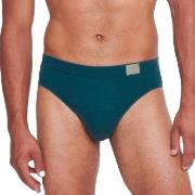 Sloggi Kalsonger 2P For Men GO Natural Brief Blå/Grå bomull Large Herr