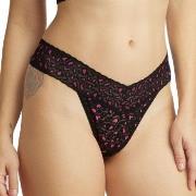 Hanky Panky Trosor 2P Cross Dyed Leopard Original Rise Thong Svart/Ros...