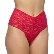 Hanky Panky Trosor 2P Signature Lace Retro Thong Röd nylon One Size Da...