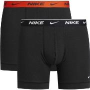 Nike Kalsonger 6P Cotton Stretch Boxer Brief Svart/Orange bomull Large...