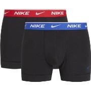 Nike Kalsonger 4P Everyday Cotton Stretch Trunk Svart/Blå bomull Mediu...