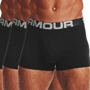 Under Armour 9P Charged Cotton 3in Boxer Svart bomull Small Herr