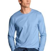Calida Remix Basic Shirt Long Sleeve Ljusblå bomull Large Herr
